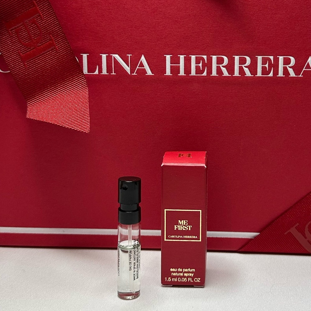 3/$25 Carolina Herrera Me First  1.5ml sample